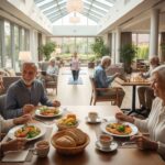 Senior care homes with food and facilities