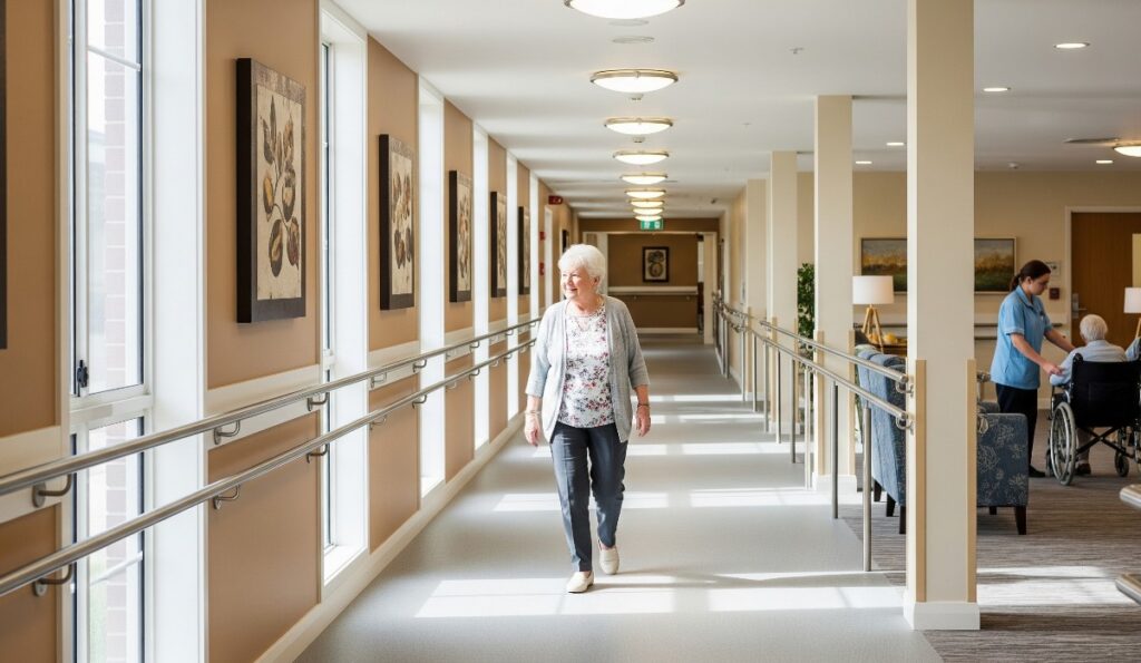 Senior care homes with food and facilities