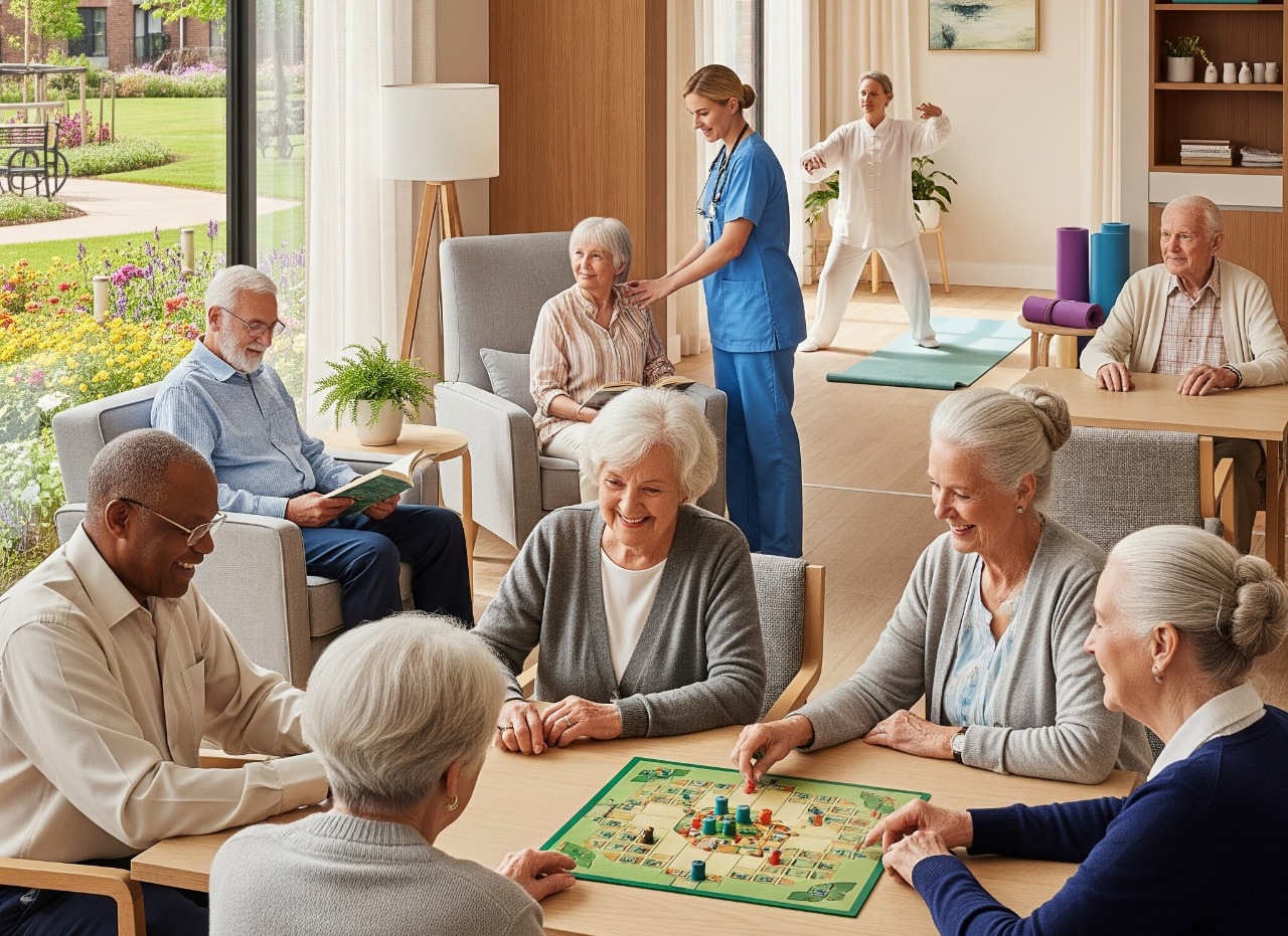 Senior Gated Community with Medical Support