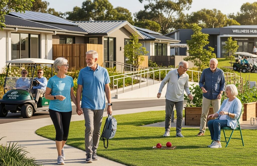 Senior Gated Community with Medical Support