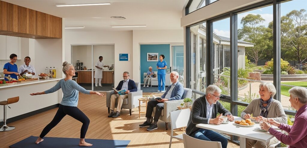 Senior Gated Community with Medical Support