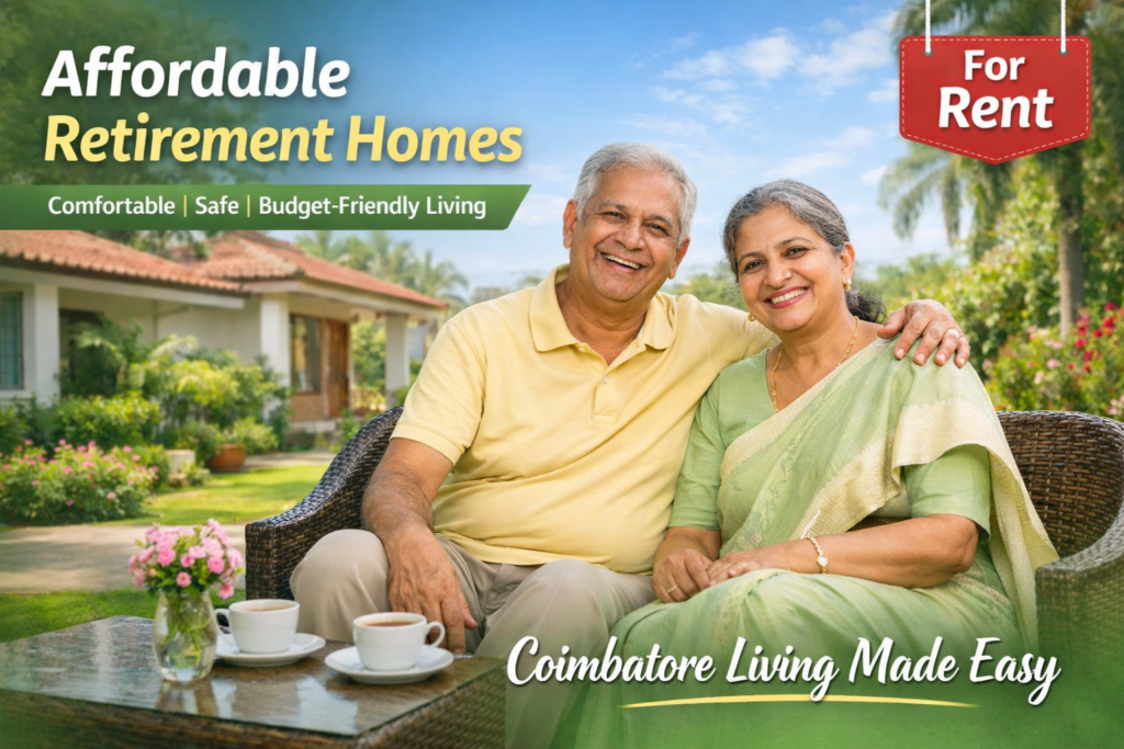 Affordable Retirement Homes for Rent in Coimbatore